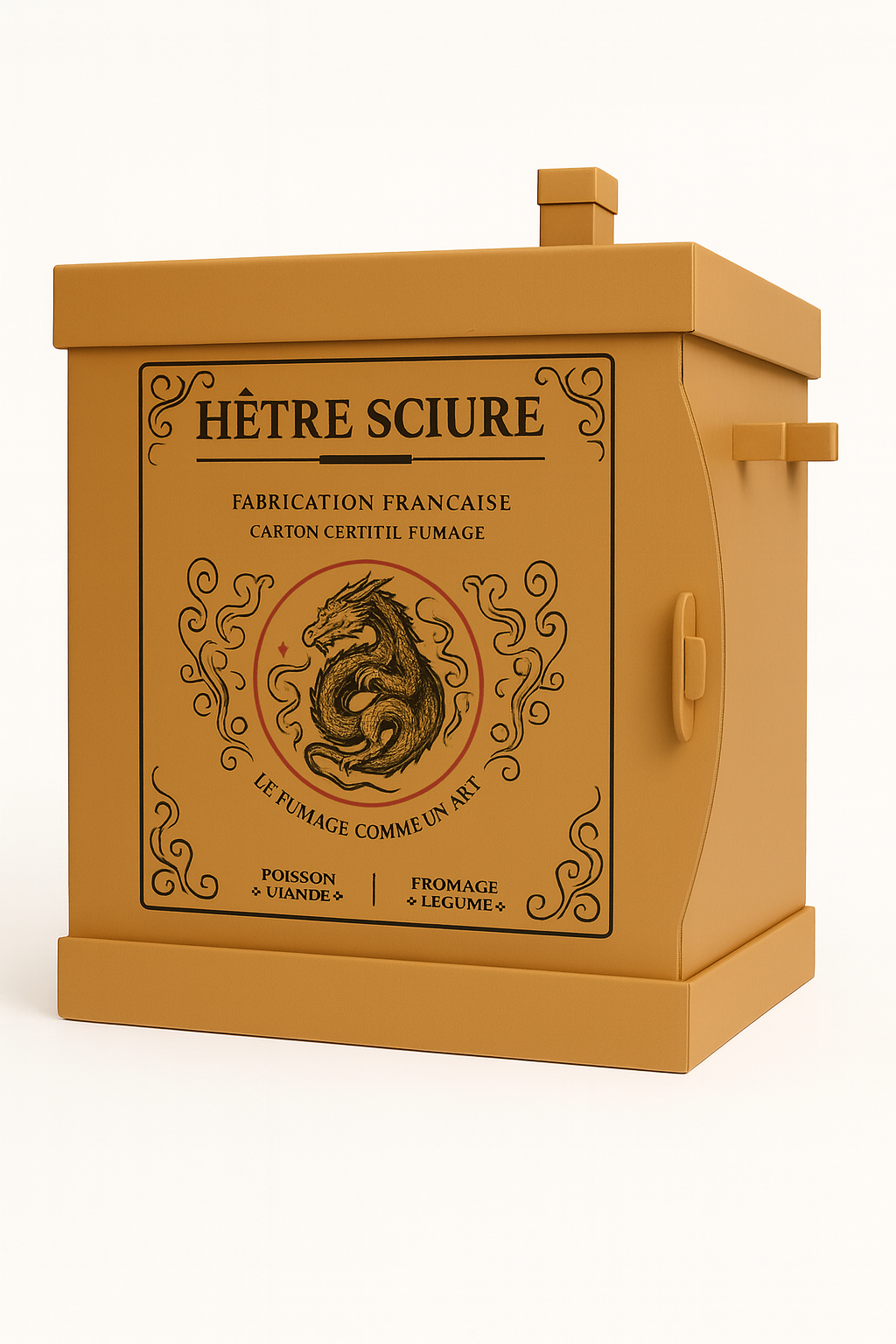 Le fumoir pour commencer le fumage Hêtre sciure