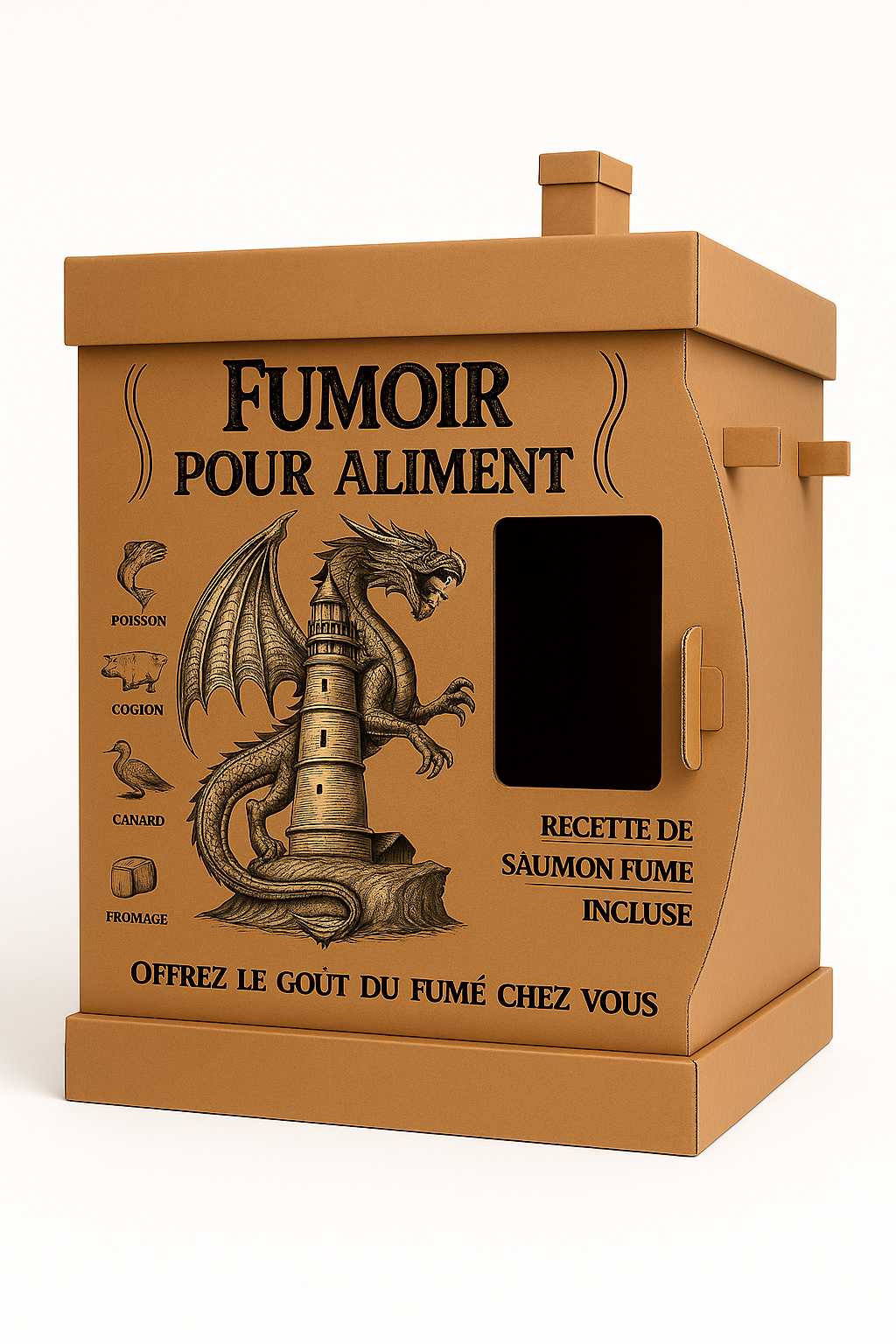 Le fumoir à la découverte du fumage Hêtre sciure