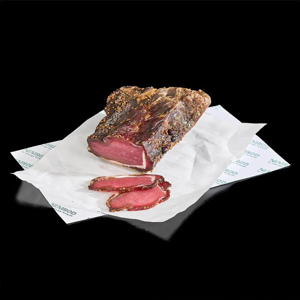 Filet de gibier fumé